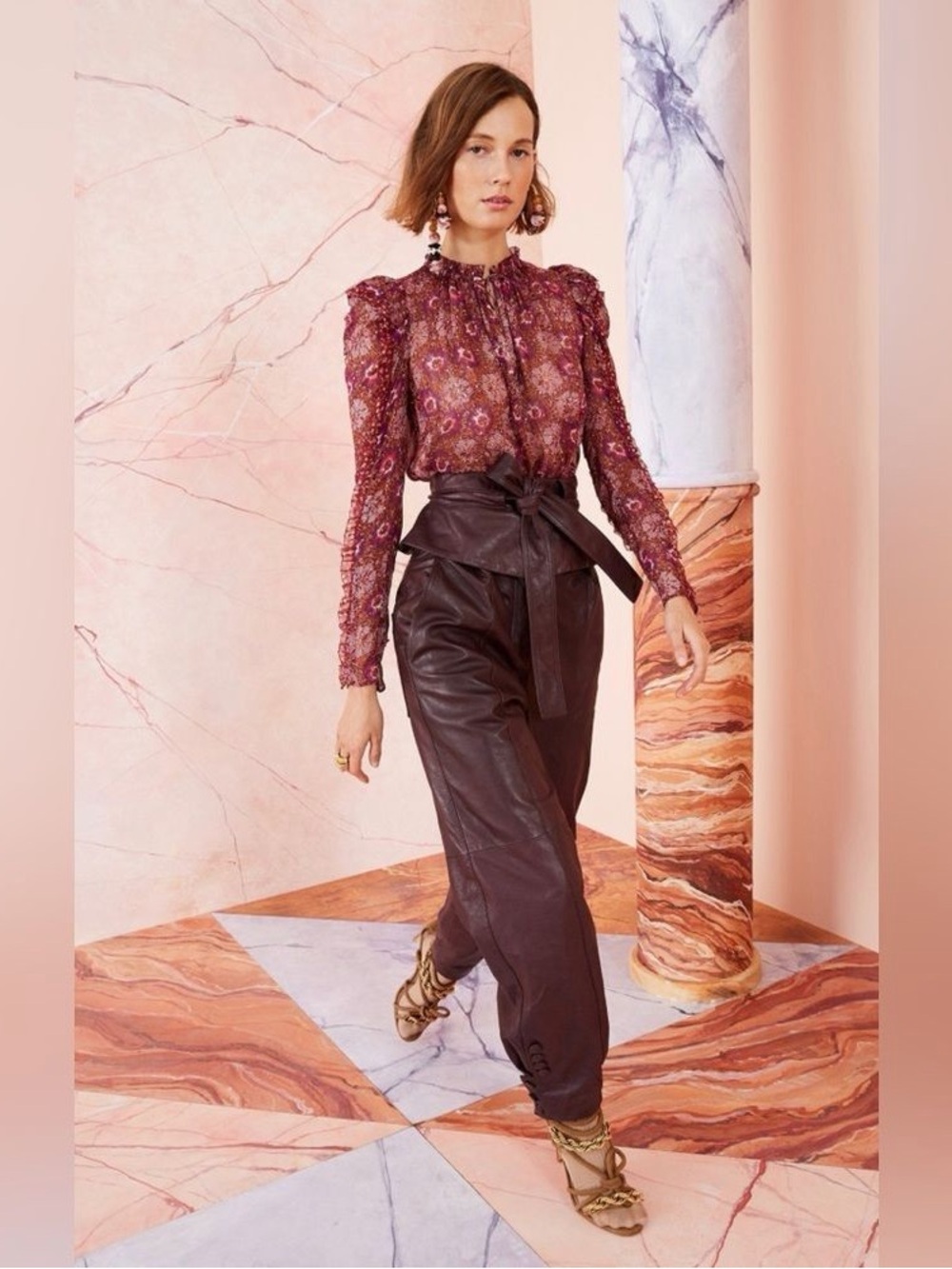 Ulla Johnson Floral Marilla Blouse
